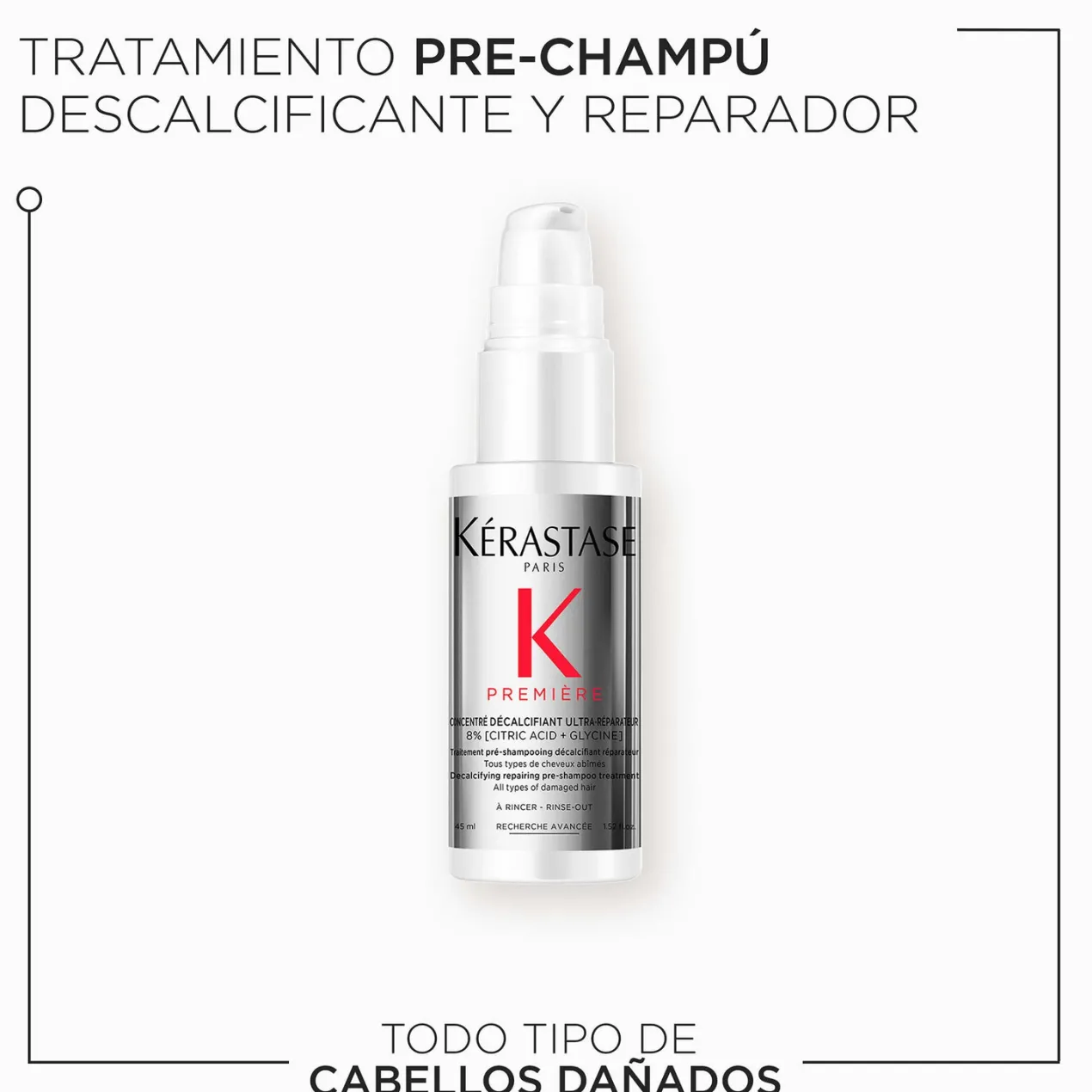 Première Pre Champú Reparador Descalcificante
