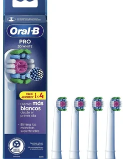 Pro 3D White Recambio Cepillo Dientes Eléctrico