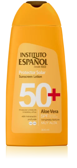 Protección Solar Loción Aloe Vera SPF50+