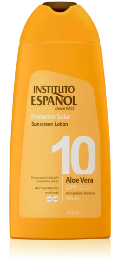 Protección Solar Loción Aloe Vera SPF10