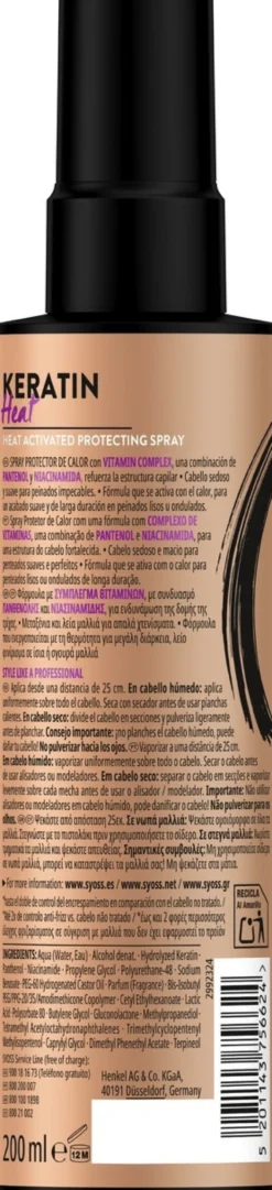 Protector Calor Keratin