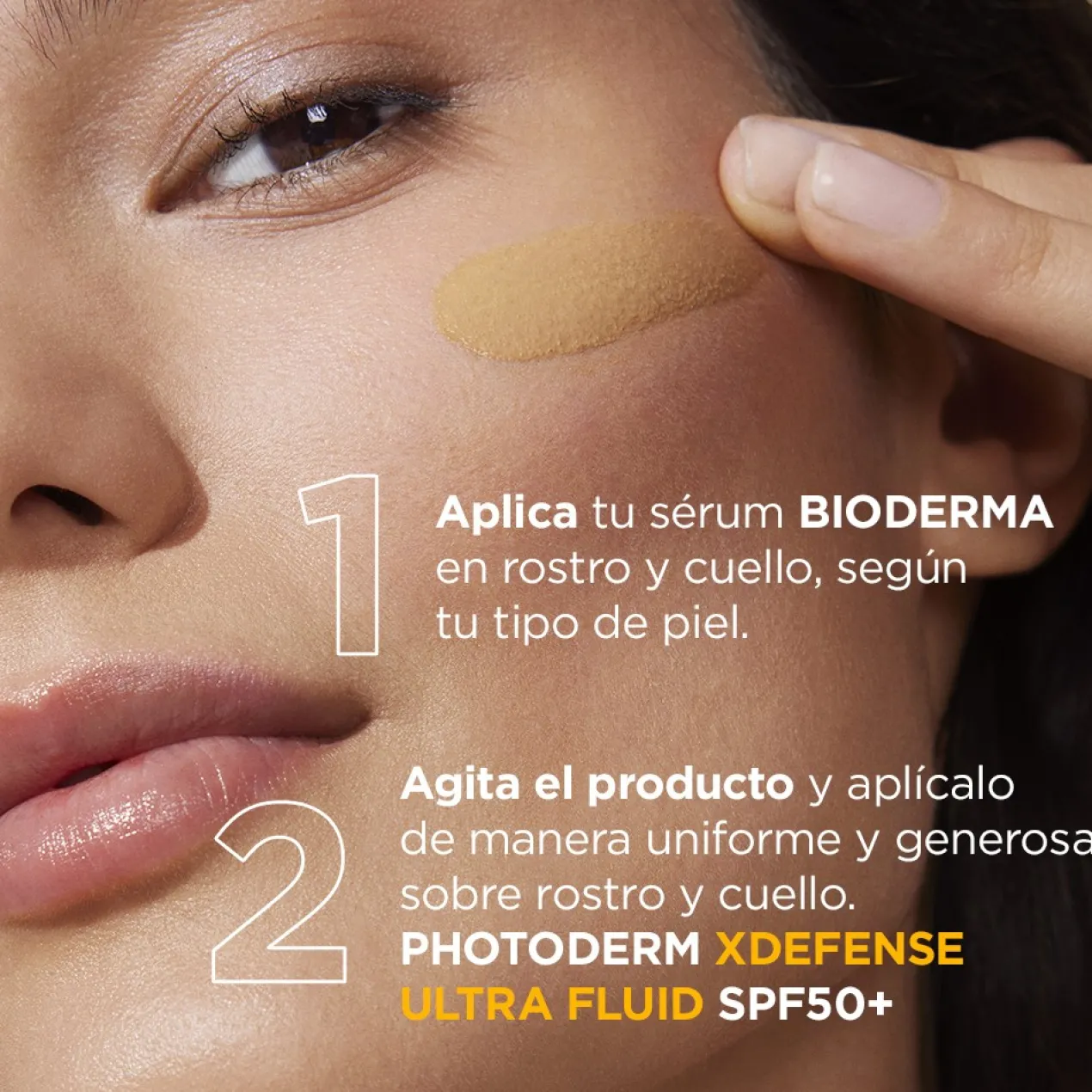 Protector Solar con Color Photoderm XDefense Ultra Fluid SPF 50+ Tono 03