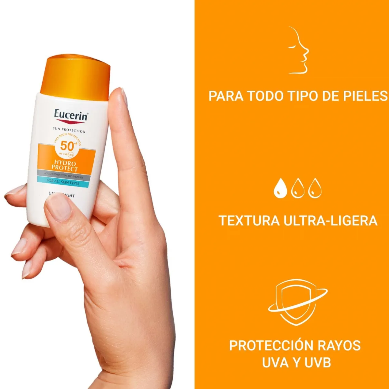 Protector Solar Facial Hydro Protect Ultra-Light Fluid SPF 50+