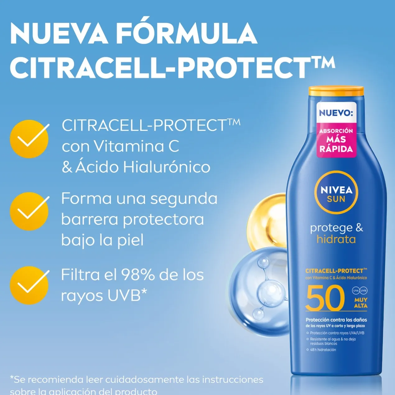 Protege & Hidrata Leche Solar Hidratante