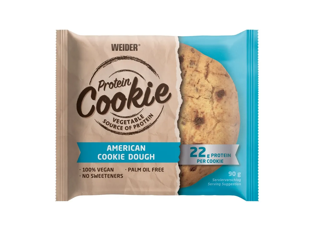 Protein Cookie American Cookie Dough Snack de proteínas