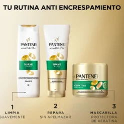 Pro-V Nutri Plex Suave & Liso Champú + Mascarilla con Keratina