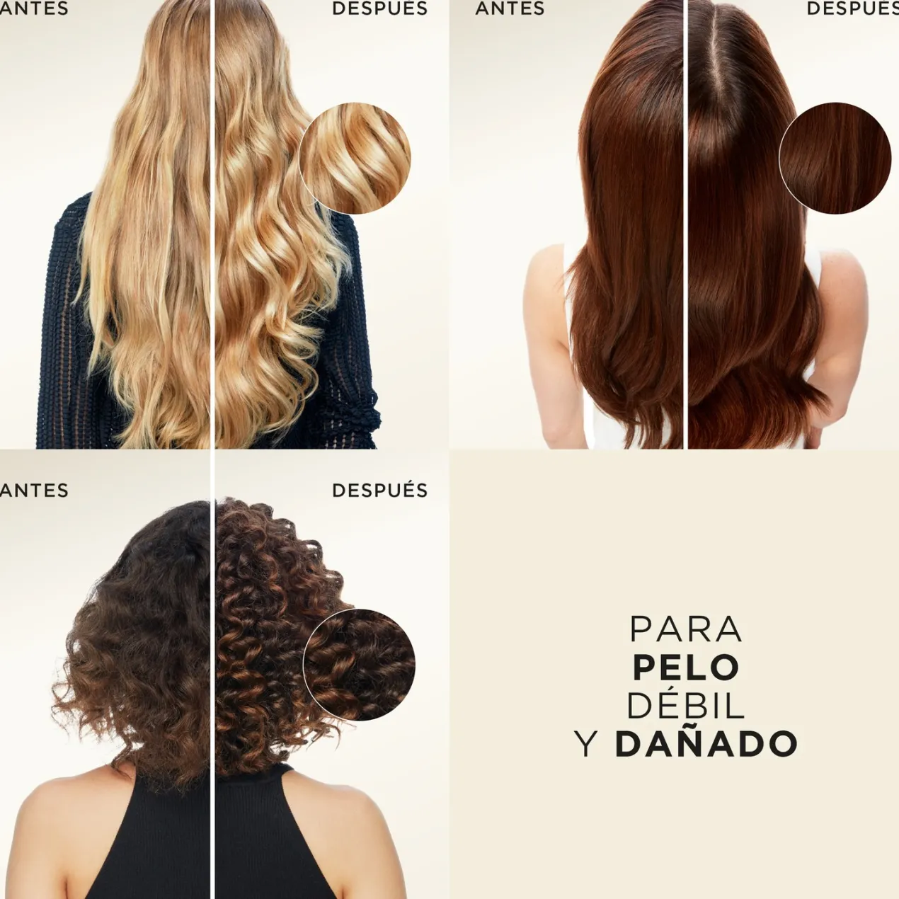 Pro-V Repara y Protege Champú 325ml + Acondicionador 220ml + Aceite 100ml
