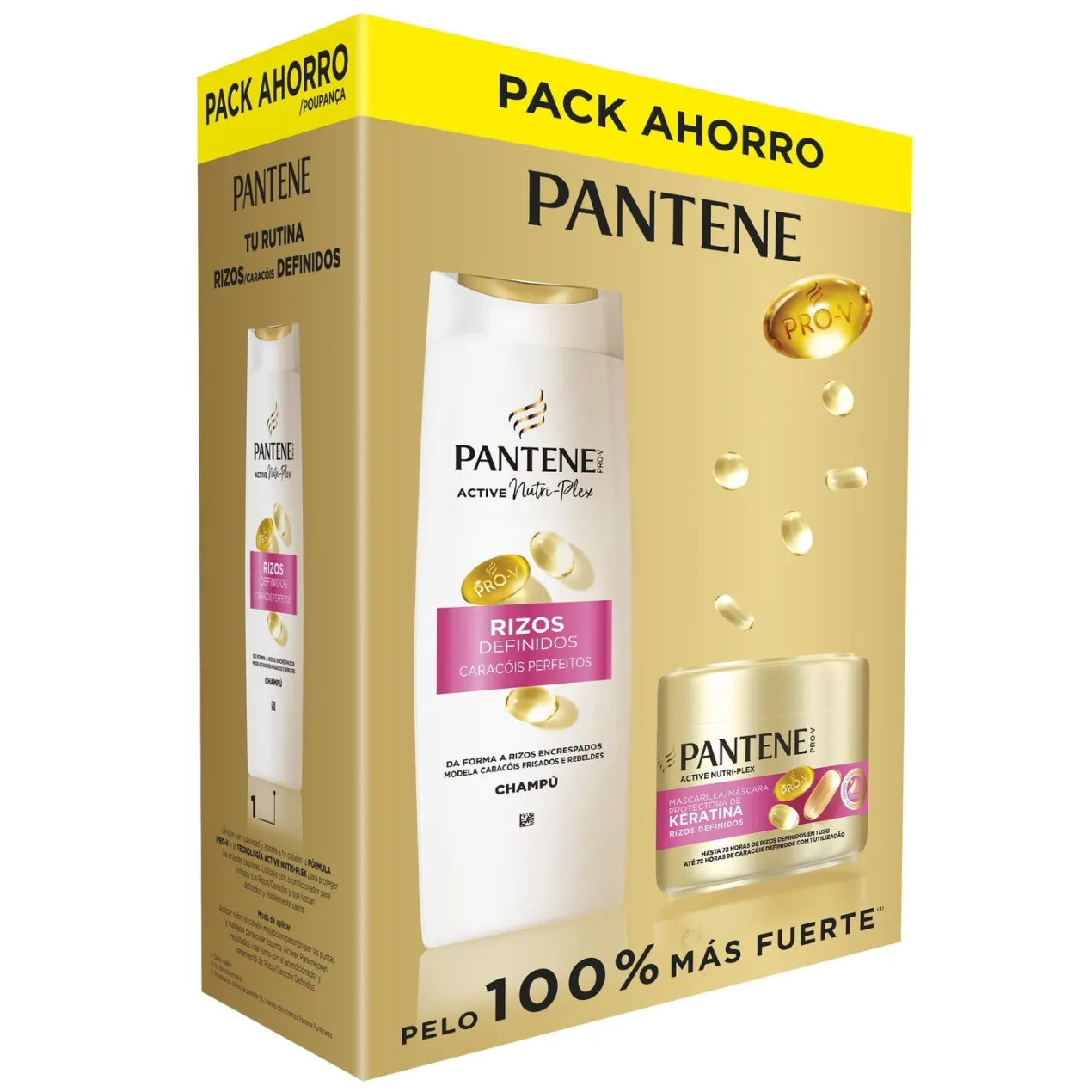 Pro-V Rizos Definidos Champú + Mascarilla Keratina