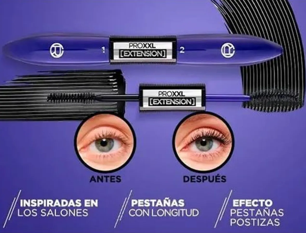 Pro XXL Extensión Máscara de Pestañas