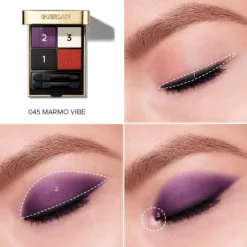 Pucci Ombres G 045 Marmo Vibe Sombras de ojos en 4 tonos Edición Limitada