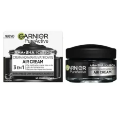 Pure Active Crema Hidratante Matificante con AHA + BHA con Carbón