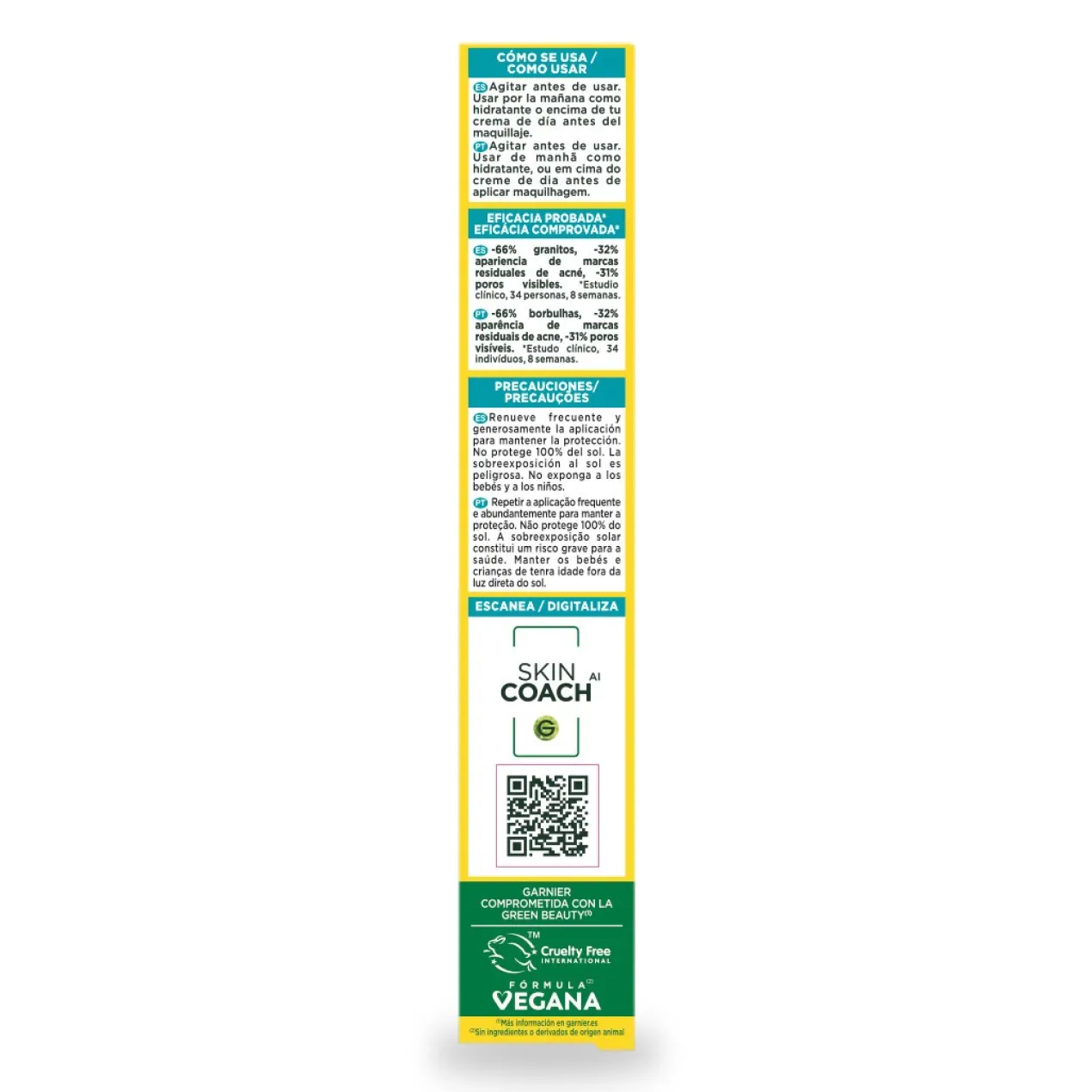 Pure Active Fluido UV Diario con BHA + Niacinamida FPS50+