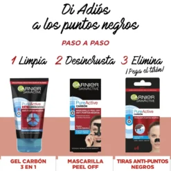 Pure Active Limpiador 3en1 Carbón