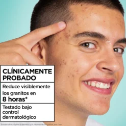 Pure Active Pimple Patch Invisible 8h Parche con Tecnología Hidrocoloide con BHA para Granitos
