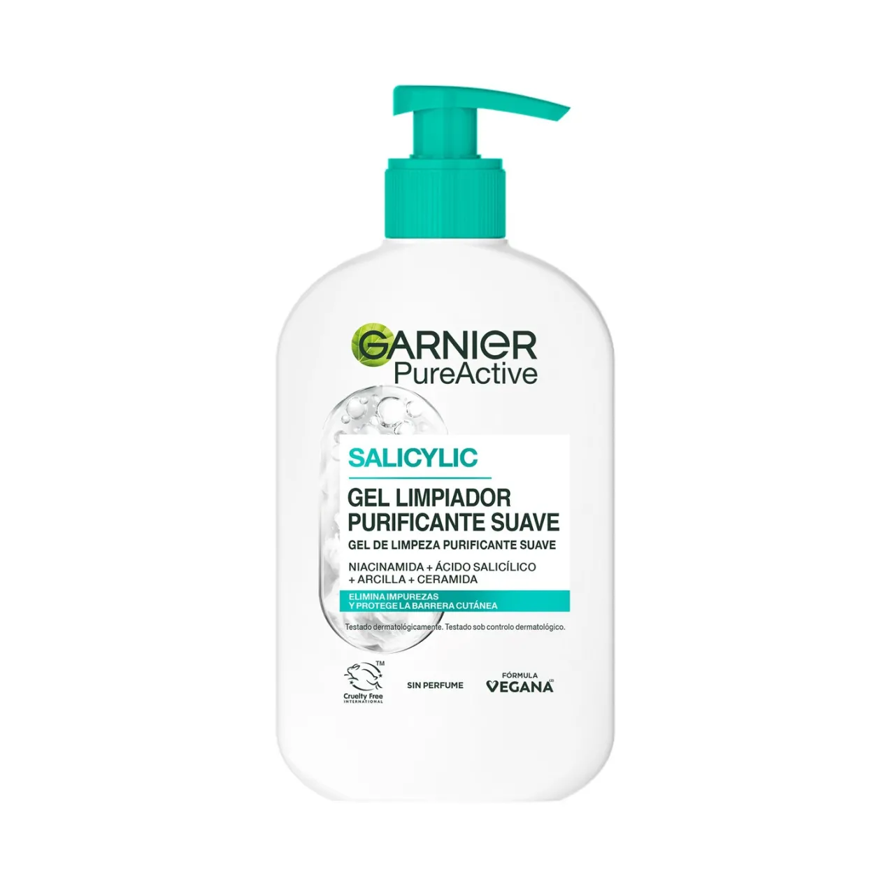 Pure Active Salicylic Gel Limpiador Purificante Suave