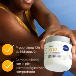 Q10 Crema Corporal Reafirmante y Rejuvenecedora