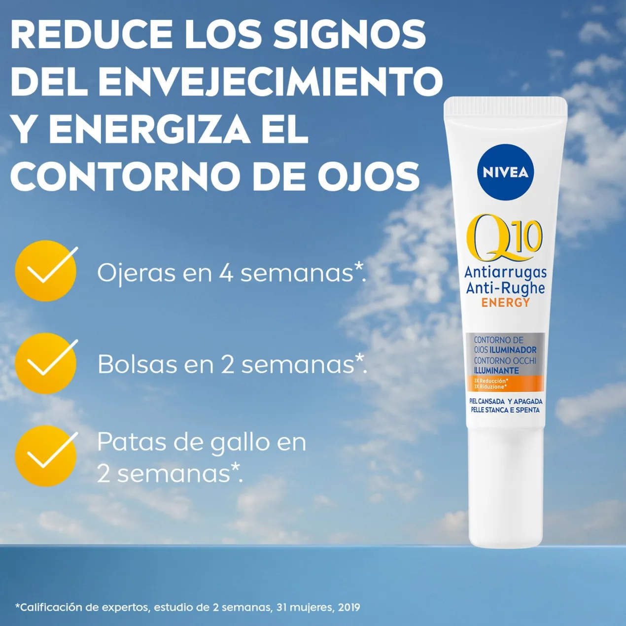 Q10 Energy Contorno de ojos Energizante