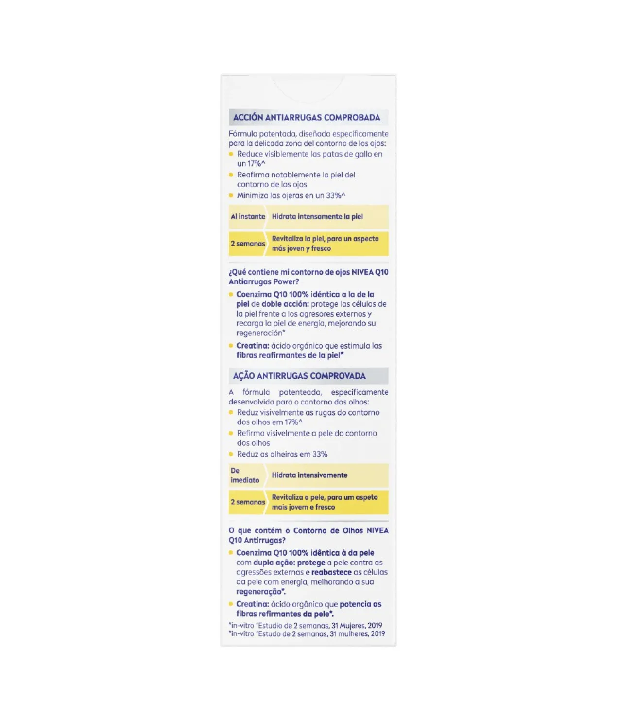 Q10 Power Contorno de Ojos Antiarrugas y Firmeza