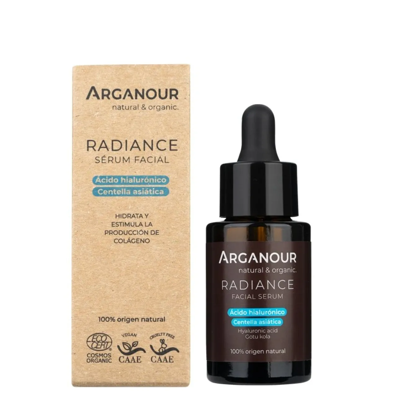 Radiance Sérum Facial con Ácido Hialurónico y Centella Asiática