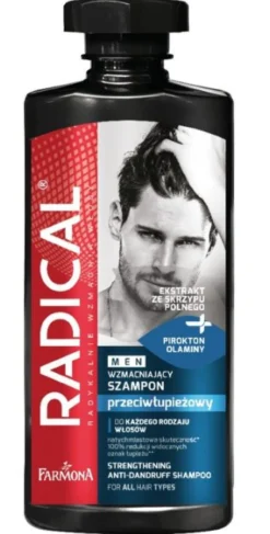 Radical Men Champú Anticaspa Fortalecedor