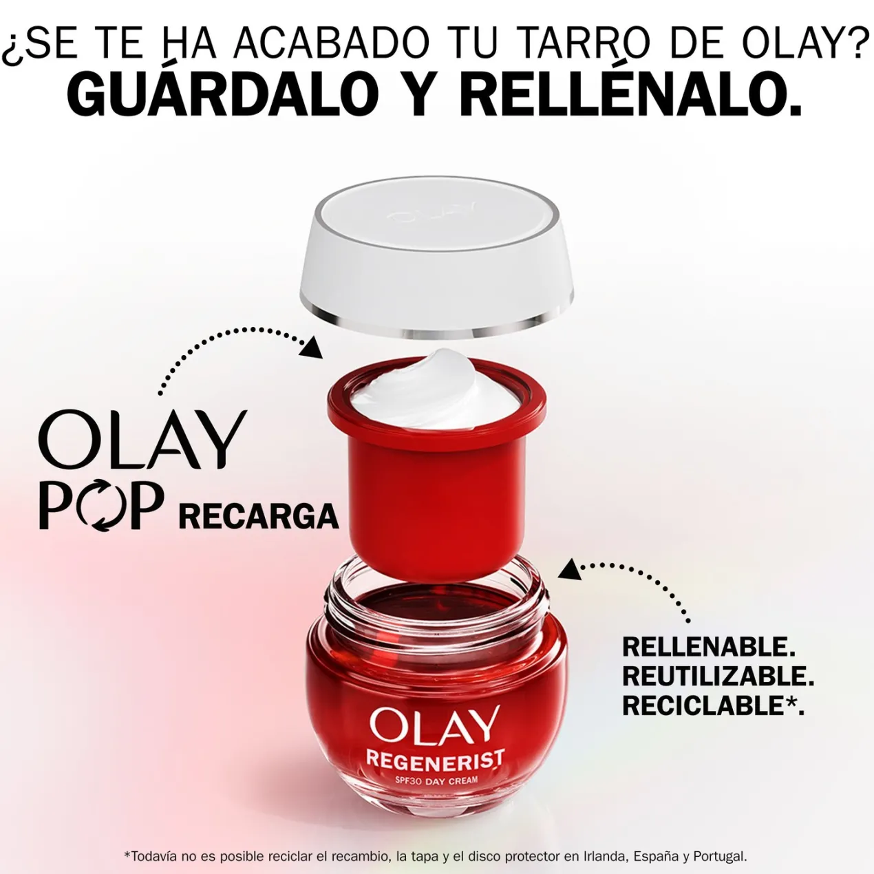Recarga Olay Regenerist Crema de día SPF 30