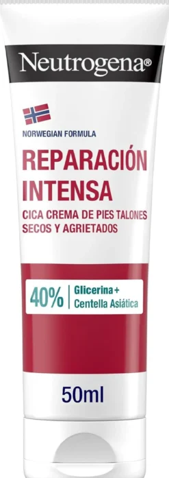 Reparación Intensa CICA Crema Pies Talones Agrietados