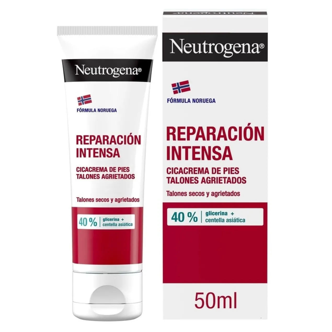 Reparación Intensa CICA Crema Pies Talones Agrietados