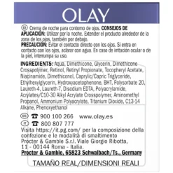 Retinol 24 Contorno de Ojos Crema de Noche