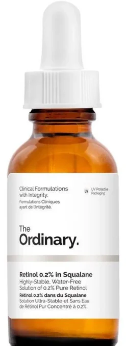 Retinol 0.2% en Escualeno Sérum Facial Antiedad