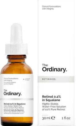 Retinol 0.2% en Escualeno Sérum Facial Antiedad