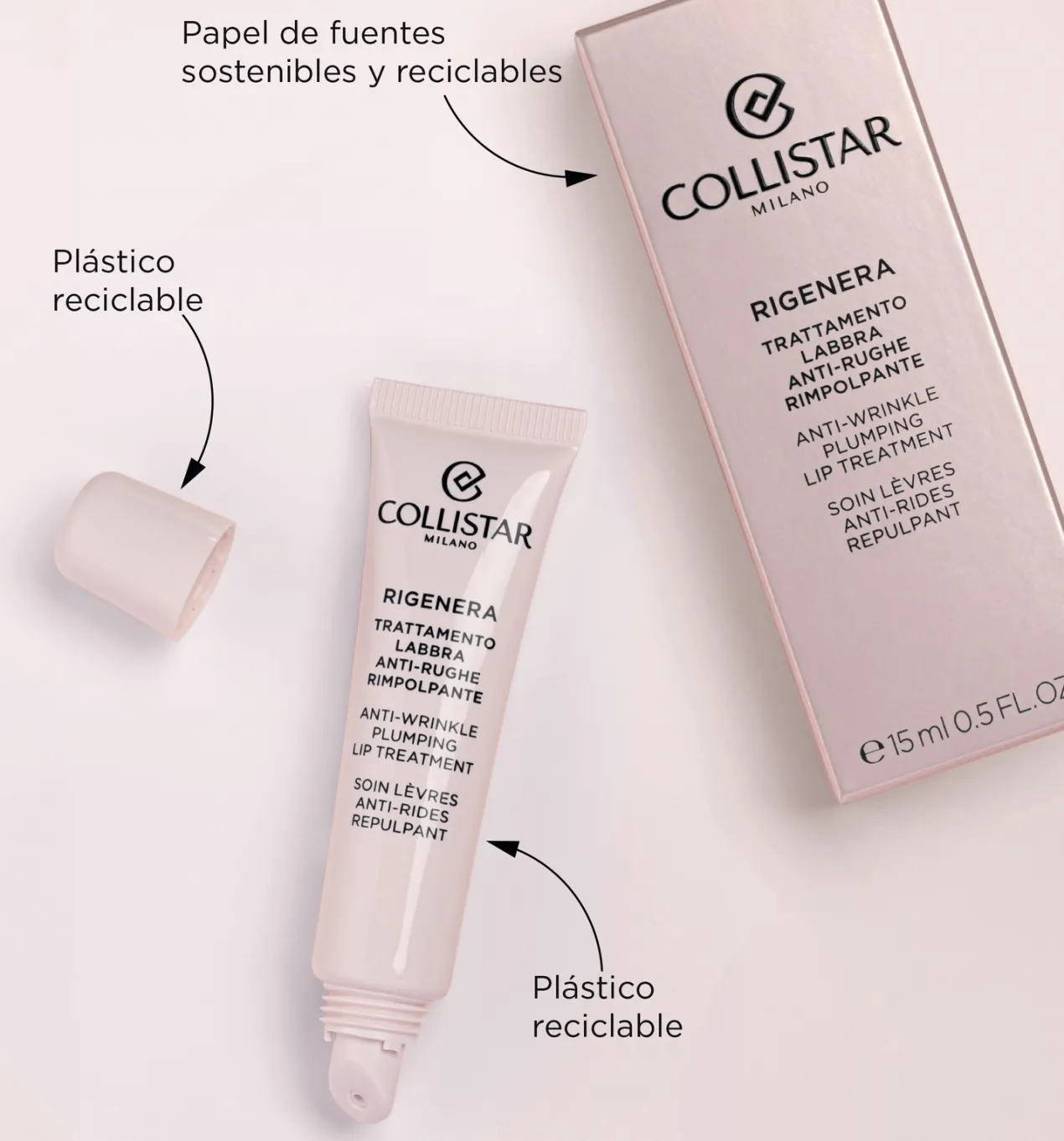 Rigenera Tratamiento Labial Antiarrugas Voluminizador