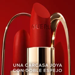 Rouge G Carcasa Joya Doble Espejo Barra de Labios Personalizable