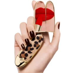 Rouge G Carcasa Joya Doble Espejo Barra de Labios Personalizable