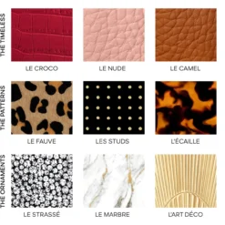 Rouge G Carcasa Joya Doble Espejo Barra de Labios Personalizable
