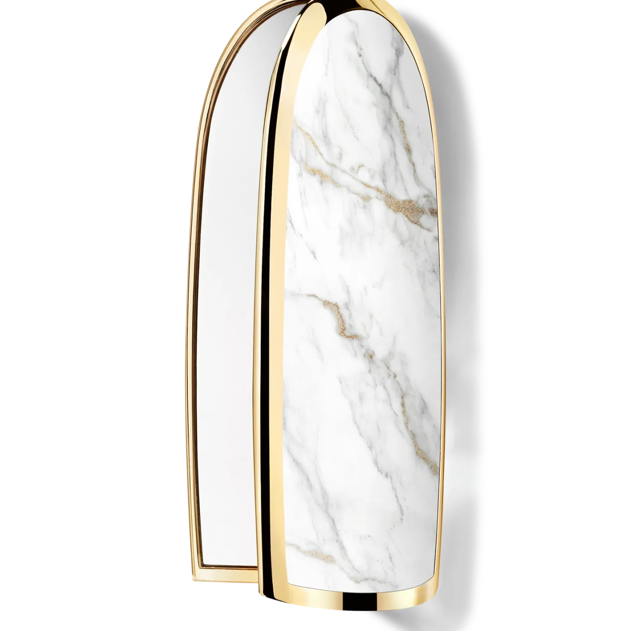Rouge G Carcasa Joya Doble Espejo Barra de Labios Personalizable