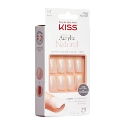 Salon Acrylic Natural Uñas Postizas