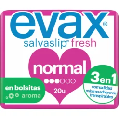 Salvaslip Normal Fresh en Bolsitas