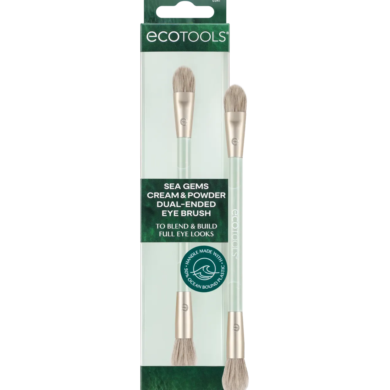 Sea Gems Cream & Powder Dual Ended Eyes Brush