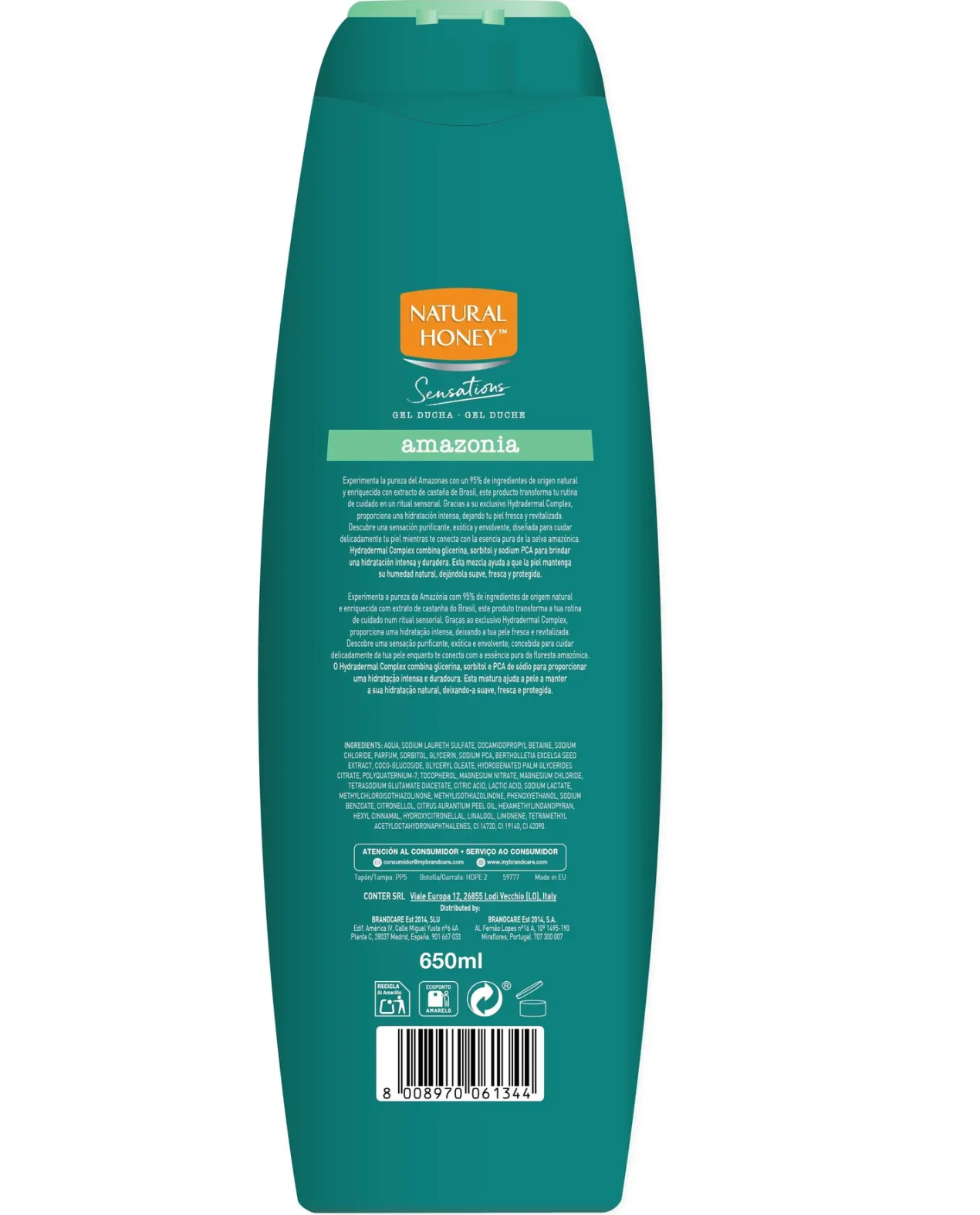 Sensations Gel de Ducha Amazonia