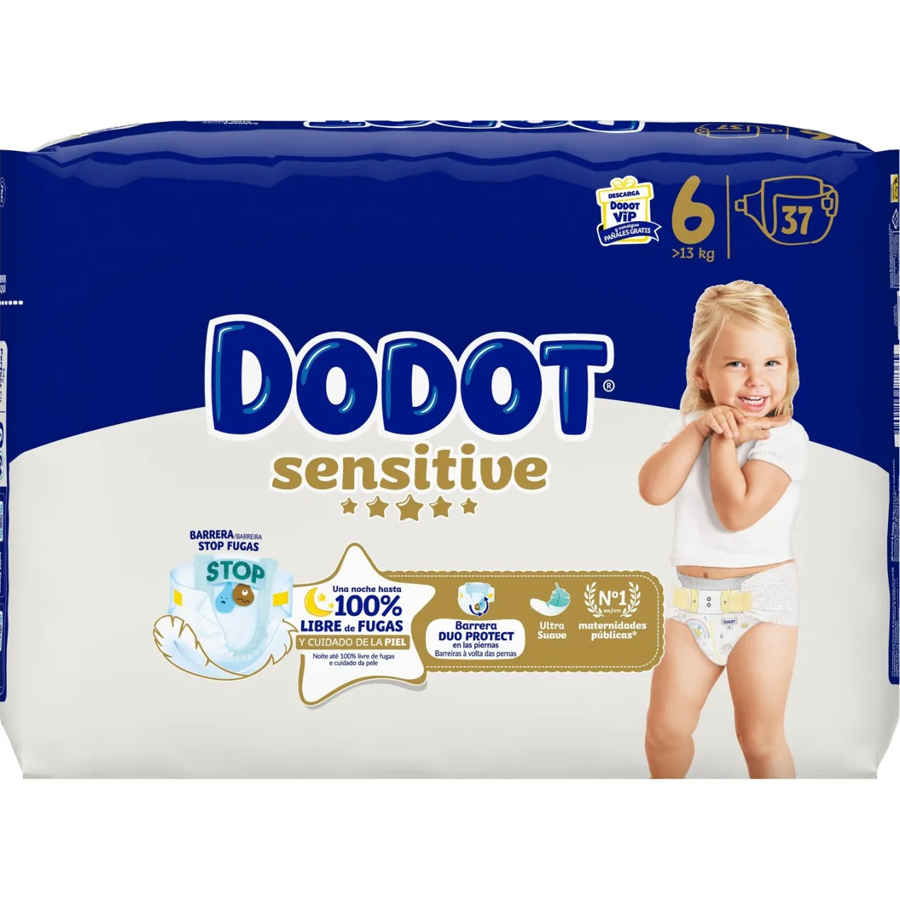 Sensitive Talla 6, Pañales 13 kg