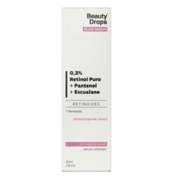 Serum 0.3% Retinol Puro + Pantenol + Escualano