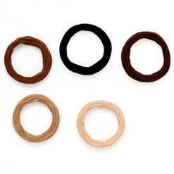 Set 5 Gomas de Pelo Suaves Textura