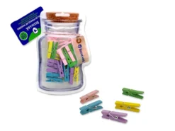 Set Bote Zip Pinzas de Madera