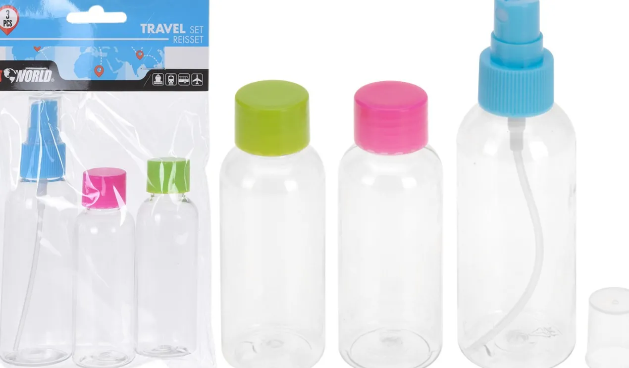 Set Botellas para Viaje