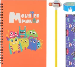 Set Cuaderno Monstermania