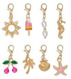 Set de 8 charms Mix & Match Club Soleil