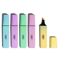 Set De 5 Subrayadores Pastel Thick