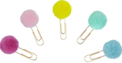 Set de Clips con Pompón