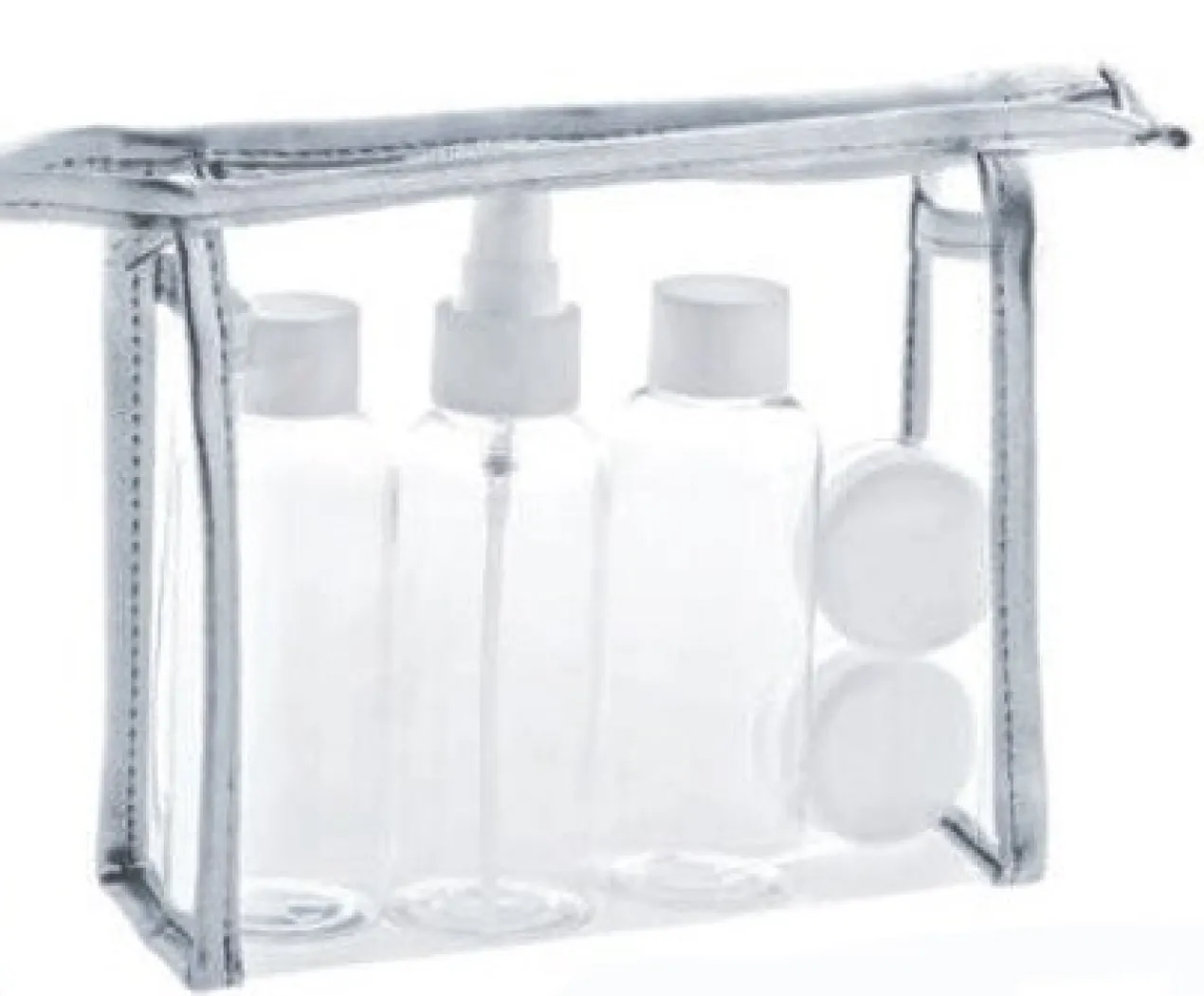 Set Neceser con Botes Rellenables