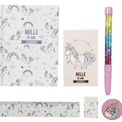 Set Papeleria Unicornio